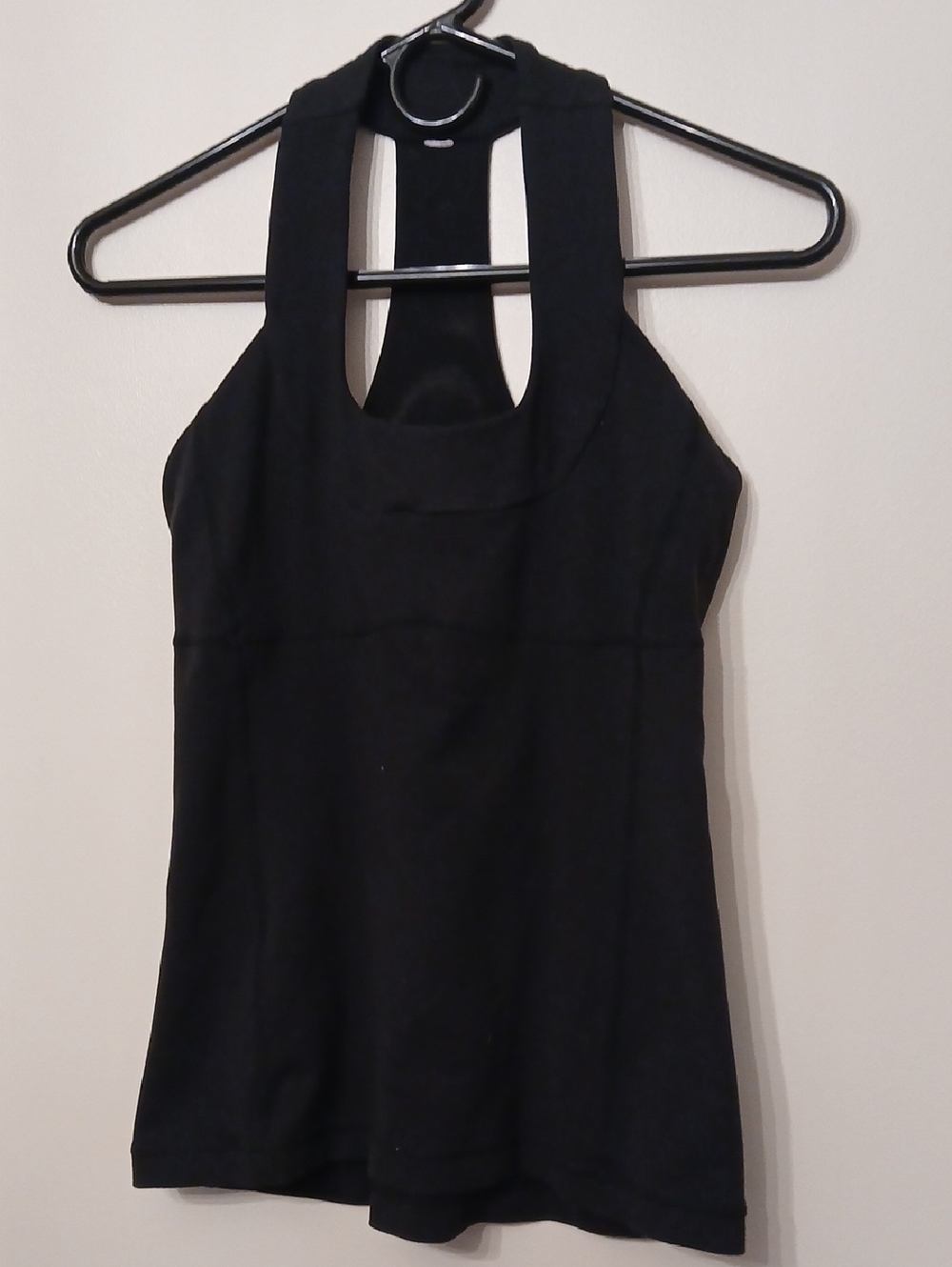 lululemon athletica Black Racerback Tank Top